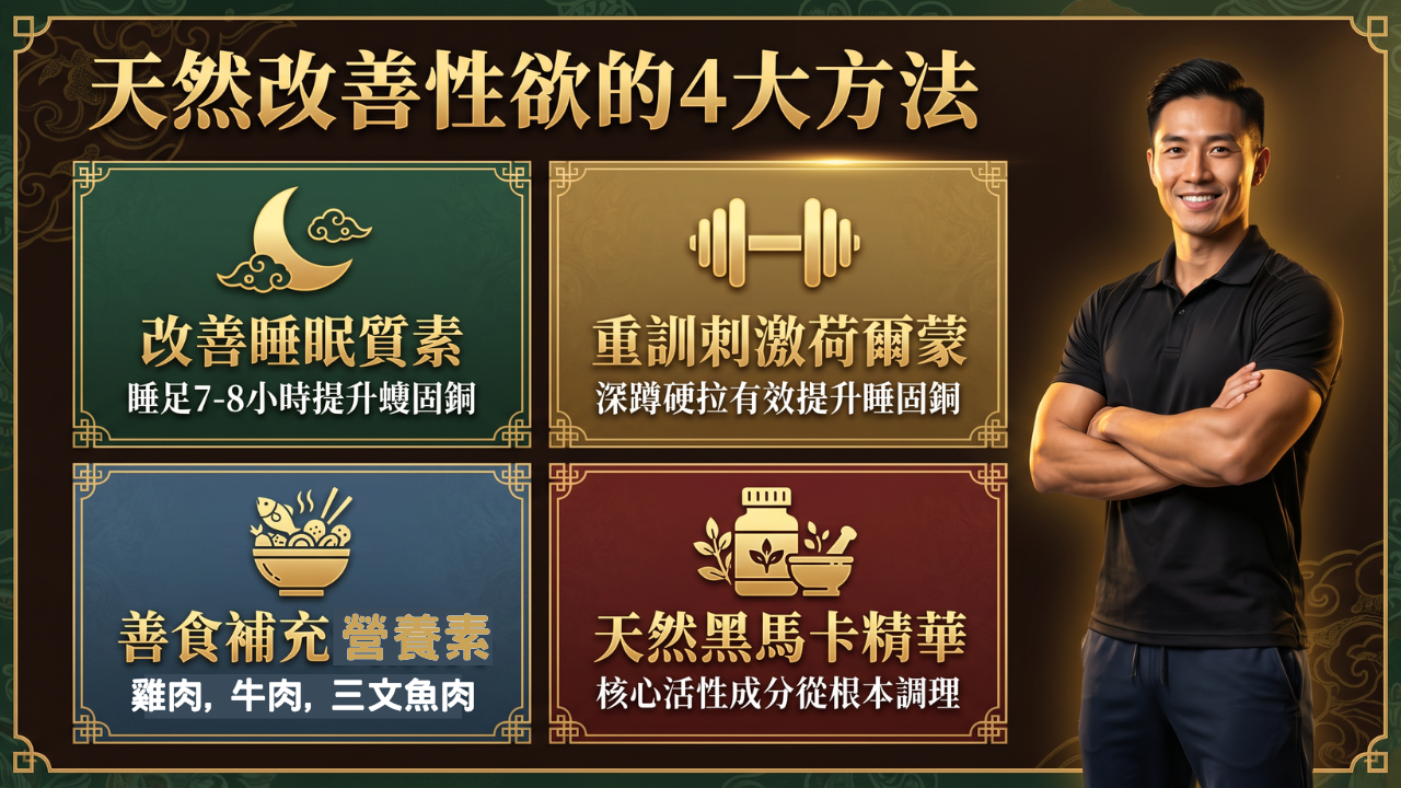 天然改善性慾的4大方法