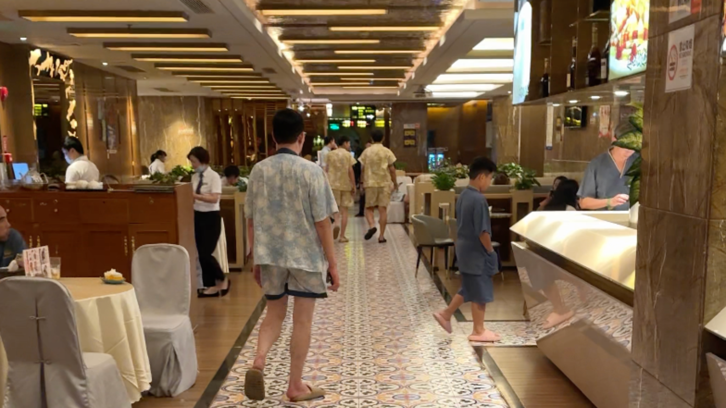 休息區或浴池
