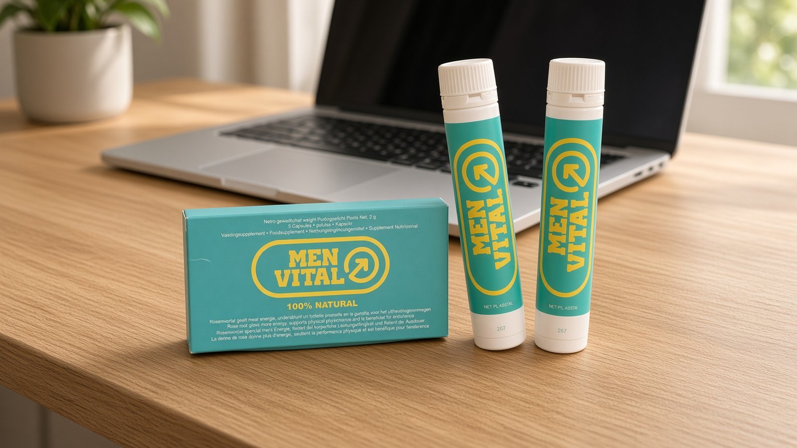 MenVital 產品近距離實拍