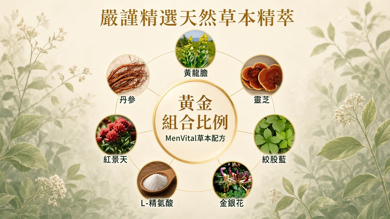 MenVital 黃金組合草本配方